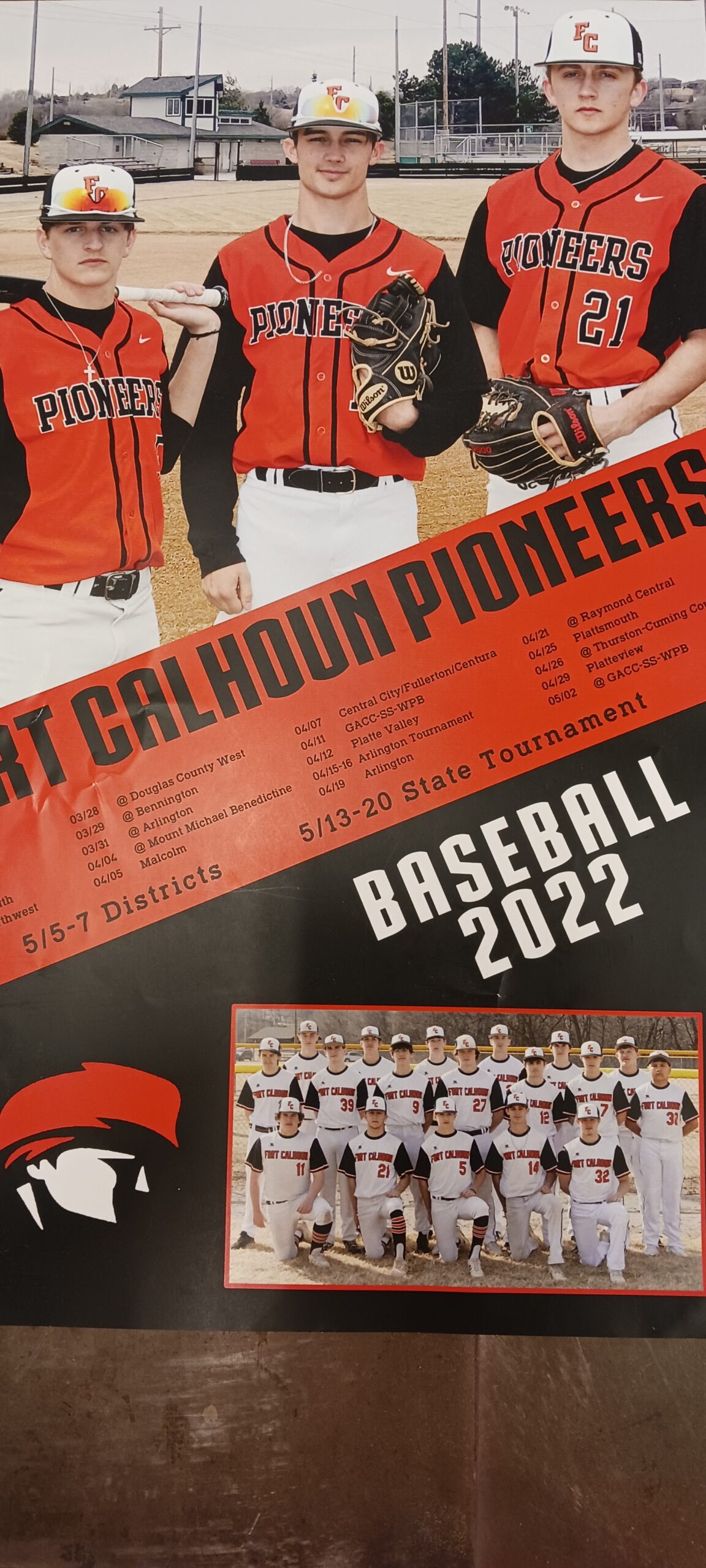 Baseball Fort Calhoun Community Schools