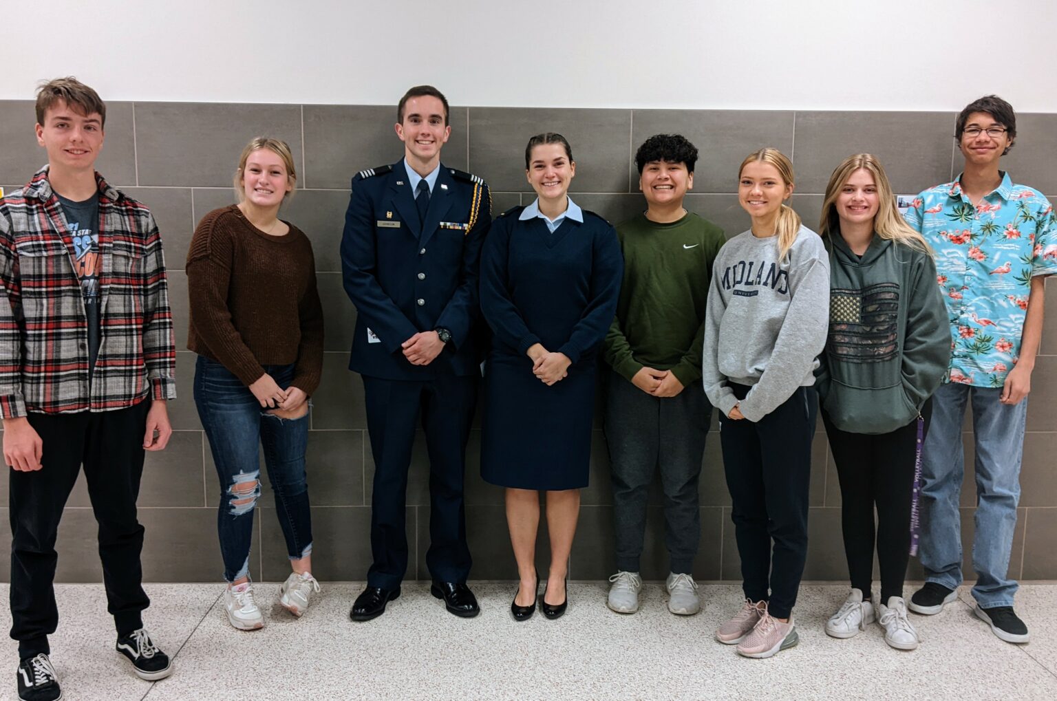 Air Force ROTC Rep Visits Fort Calhoun Fort Calhoun Community Schools